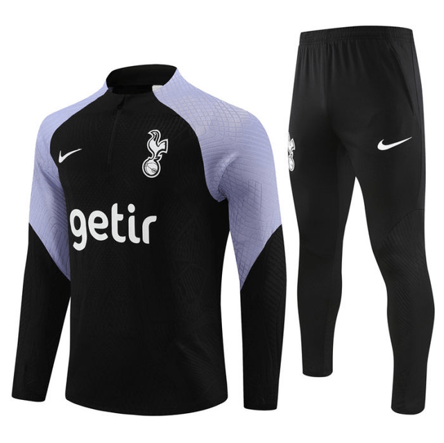 Adulte Tottenham Hotspur F.C.2023-2024 Quick Dry Casual noir