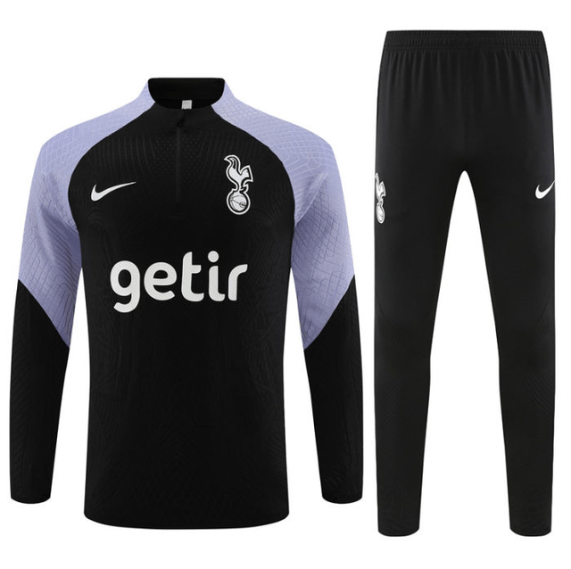 Adulte Tottenham Hotspur F.C.2023-2024 Quick Dry Casual noir