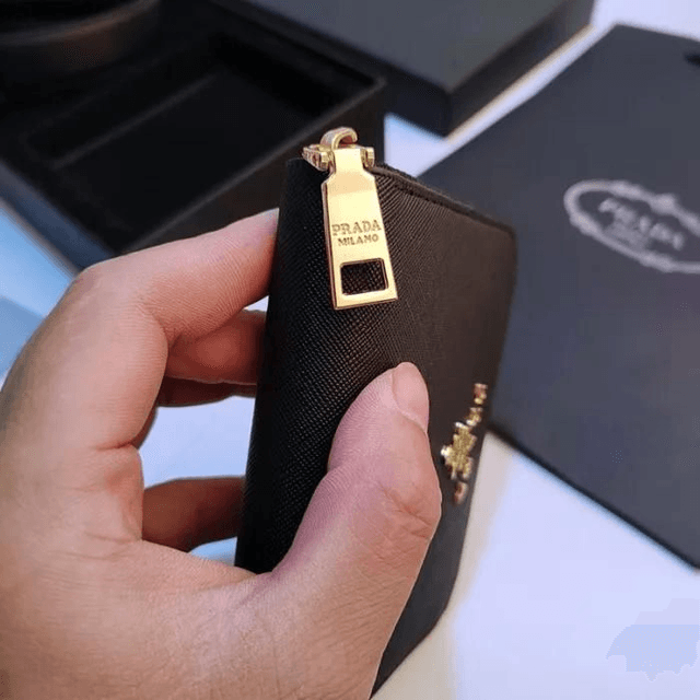 Ceinture PRDA en coffret cadeau avec portefeuille pour femme