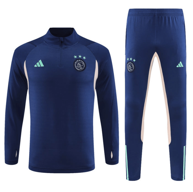 Adulte AFC Ajax 2023-2024 Quick Dry Casual bleu
