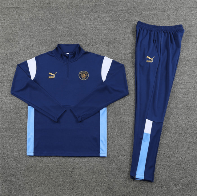 Adulte Manchester City F.C. 2023-2024 Quick Dry Casual bleu 