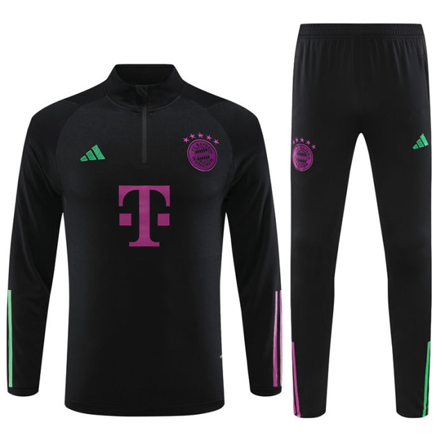 Adulte Football-Club Bayern München 2023-2024 Quick Dry Casual noir