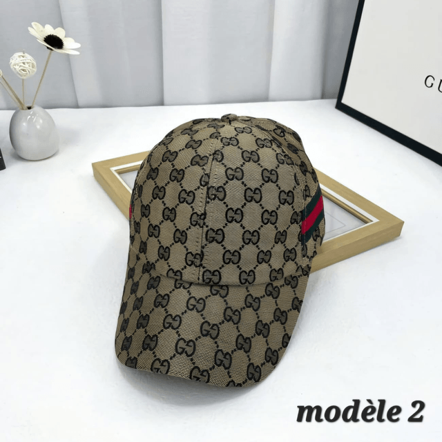 Casquette GG réglable en coton jacquard