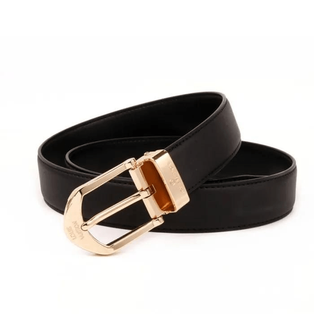 Ceinture LS VN pour femme avec boucle gravée 
