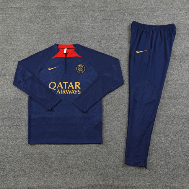 Adulte Paris Saint-Germain F.C.2023-2024 Quick Dry Casual bleu 