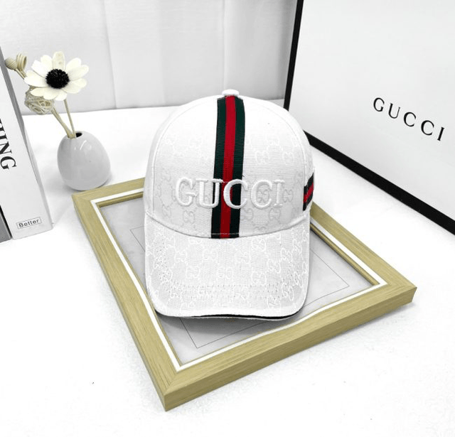 Casquette GG réglable en coton 