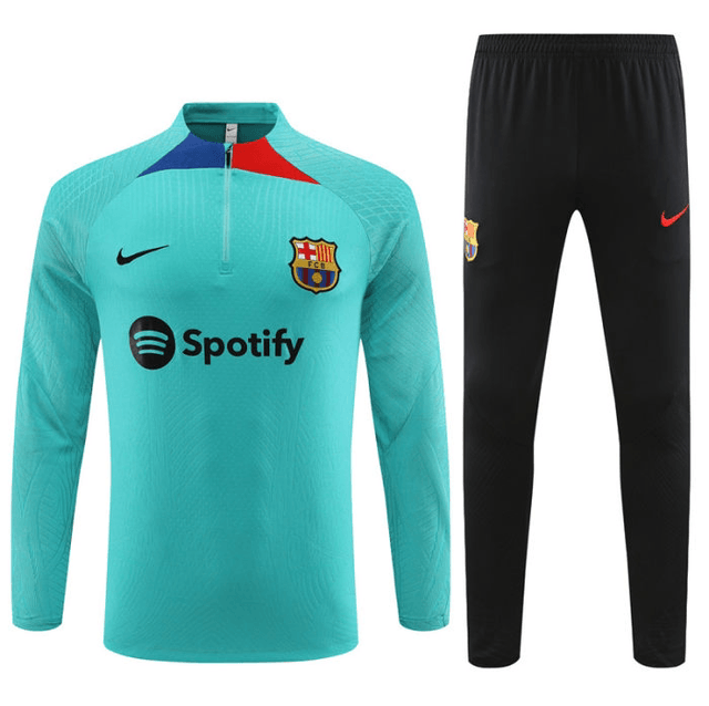 Adulte FC Barcelone 2023-2024 Quick Dry Casual bleu lac