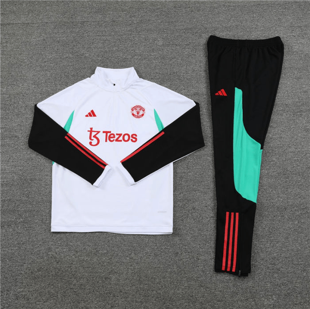 Adulte Manchester United F.C.2023-2024 Quick Dry Casual blanc