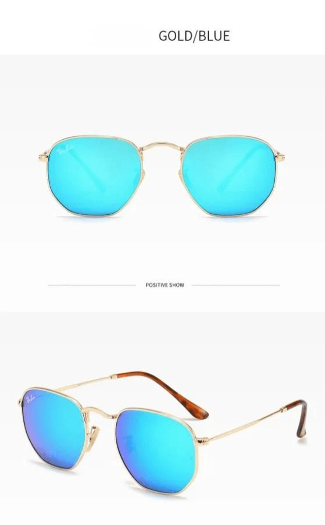 Lunette RB stylé et tendance monture ronde mixte