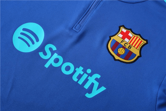 Adulte FC Barcelone 2023-2024 Quick Dry Casual bleu