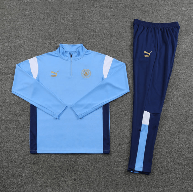 Adulte Manchester City F.C. 2023-2024 Quick Dry Casual bleu ciel 