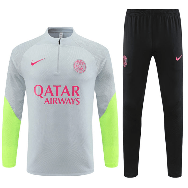 Adulte Paris Saint-Germain F.C.2023-2024 Quick Dry Casual gris 