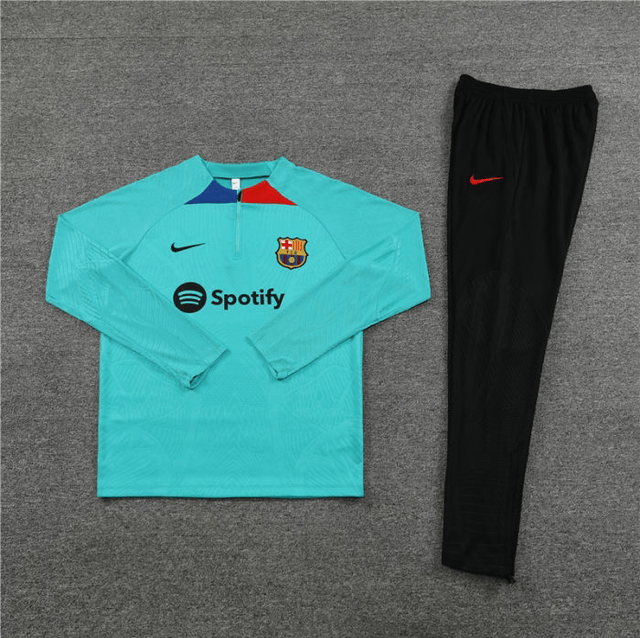 Adulte FC Barcelone 2023-2024 Quick Dry Casual bleu lac