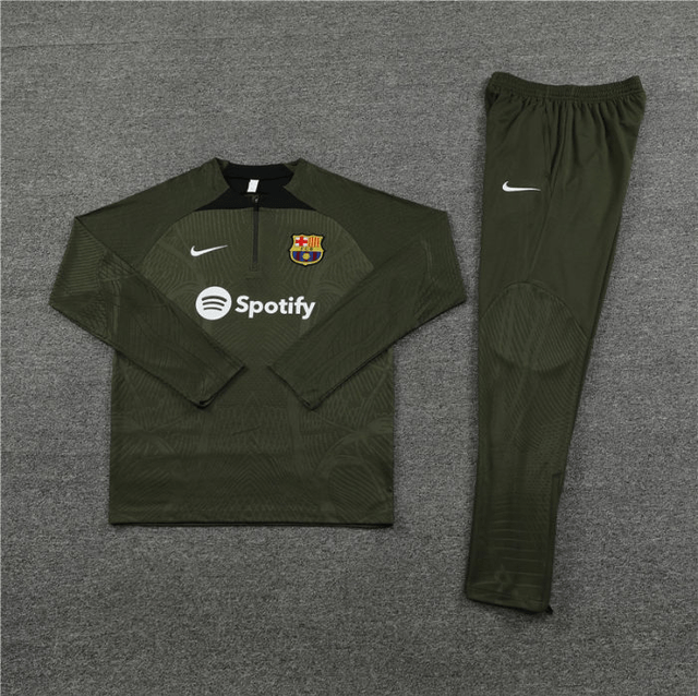 Adulte FC Barcelone 2023-2024 Quick Dry Casual vert