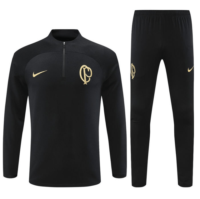 Adulte Sport Club Corinthians Paulista 2023-2024 Quick Dry Casual noir