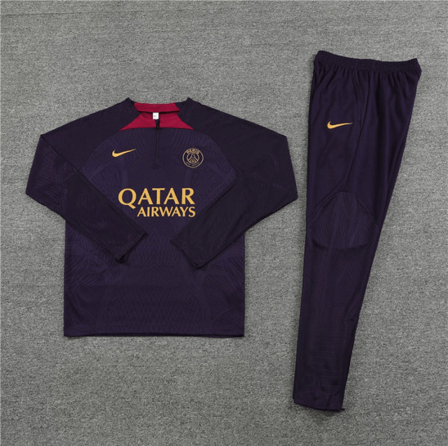 Adulte Paris Saint-Germain F.C.2023-2024 Quick Dry Casual violet 