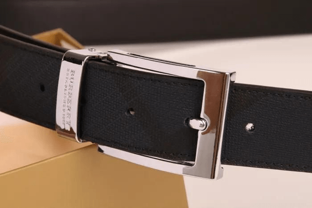 Ceinture BBY à boucle ardillon en cuir véritable pour femme

