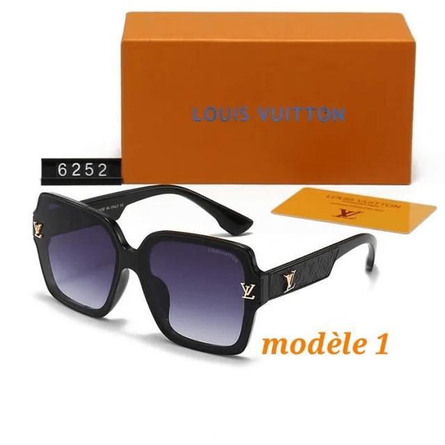 Lunettes LS VN de soleil polarisées HD à monture carrée 