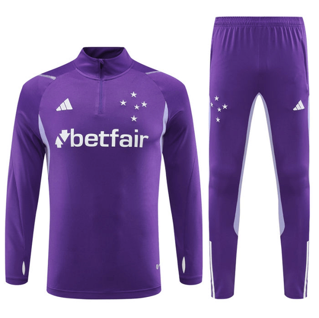 Adulte Cruzeiro Esporte Clube 2023-2024 Quick Dry Casual violet 