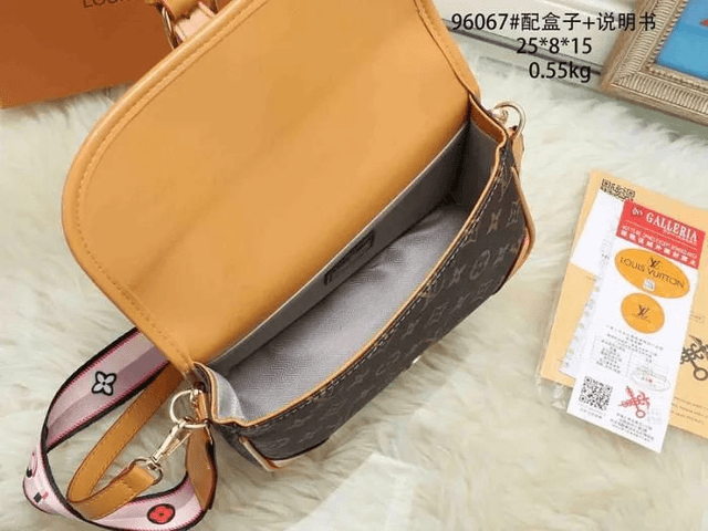 Sac LS VN à bandoulière Diane pour femme marron