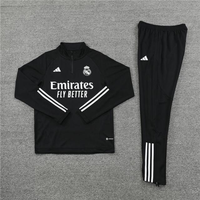 Adulte Real Madrid CF 2023-2024 Quick Dry Casual noir