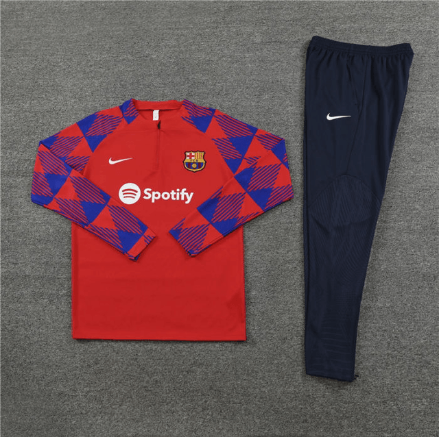 Adulte FC Barcelone 2023-2024 Quick Dry Casual rouge 