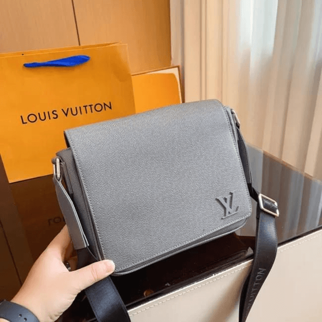 Sac LS VN à bandoulière pour homme tendance 25 x 20 cm
