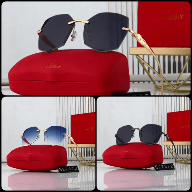Lunette CRT forme diamant polygone pour femme, luxe et classe