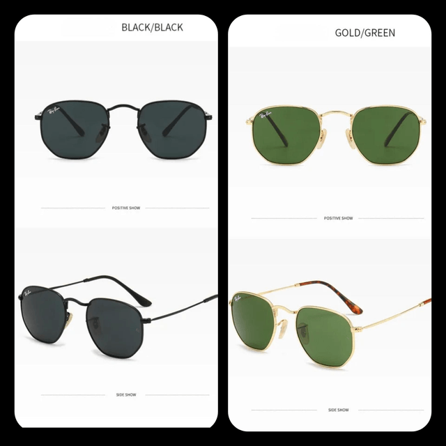 Lunette RB stylé et tendance monture ronde mixte