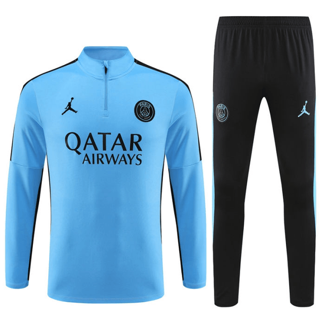 Adulte Paris Saint-Germain F.C.2023-2024 Quick Dry Casual bleu ciel