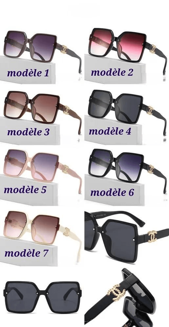 Lunette CNL large monture pour femme verres dégradés 