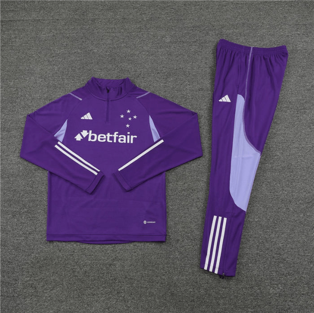 Adulte Cruzeiro Esporte Clube 2023-2024 Quick Dry Casual violet 