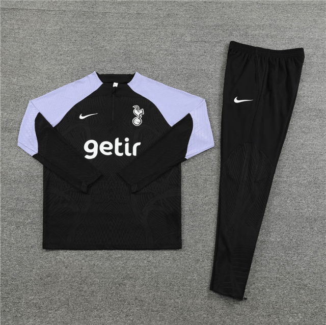 Adulte Tottenham Hotspur F.C.2023-2024 Quick Dry Casual noir