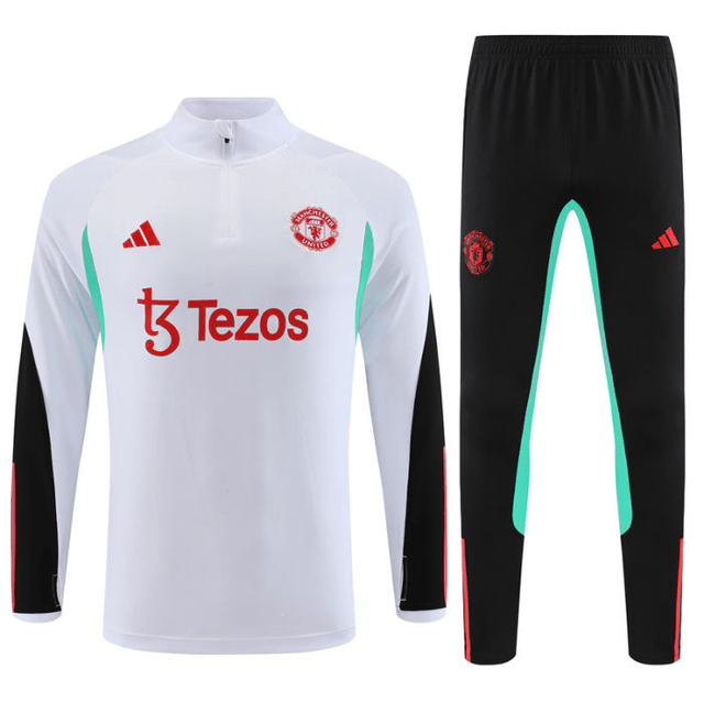 Adulte Manchester United F.C.2023-2024 Quick Dry Casual blanc