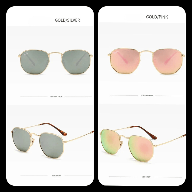 Lunette RB stylé et tendance monture ronde mixte