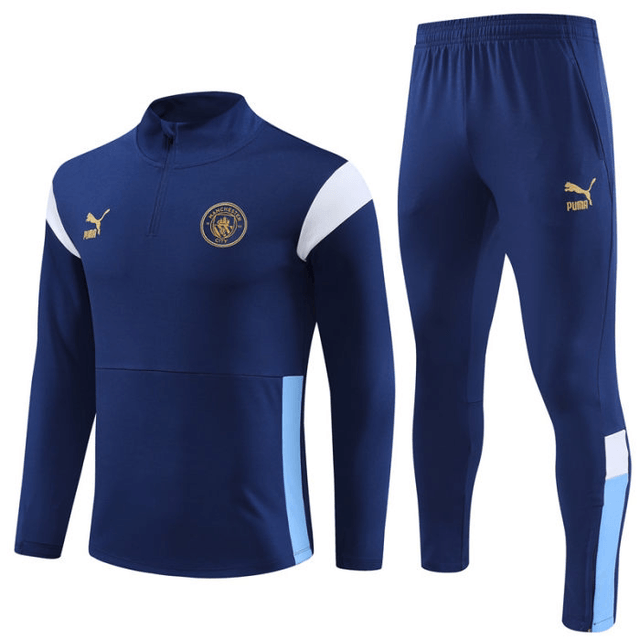 Adulte Manchester City F.C. 2023-2024 Quick Dry Casual bleu 