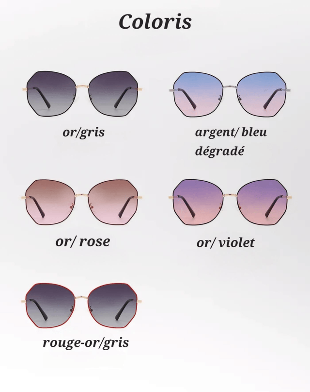 Lunette CNL polarisée pour femme tendance 