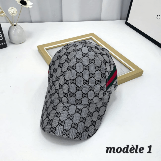 Casquette GG réglable en coton jacquard
