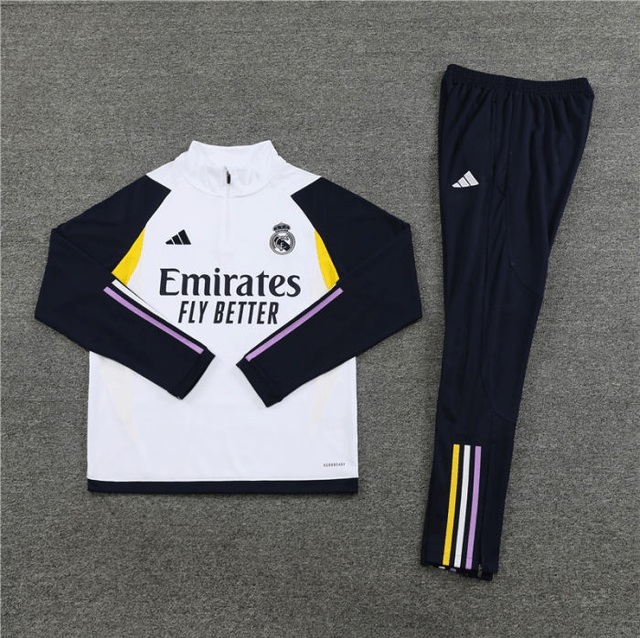 Adult Real Madrid CF 2023-2024 Quick Dry Casual blanc 