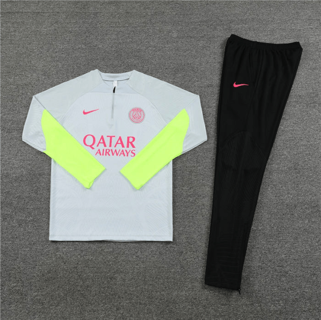 Adulte Paris Saint-Germain F.C.2023-2024 Quick Dry Casual gris 