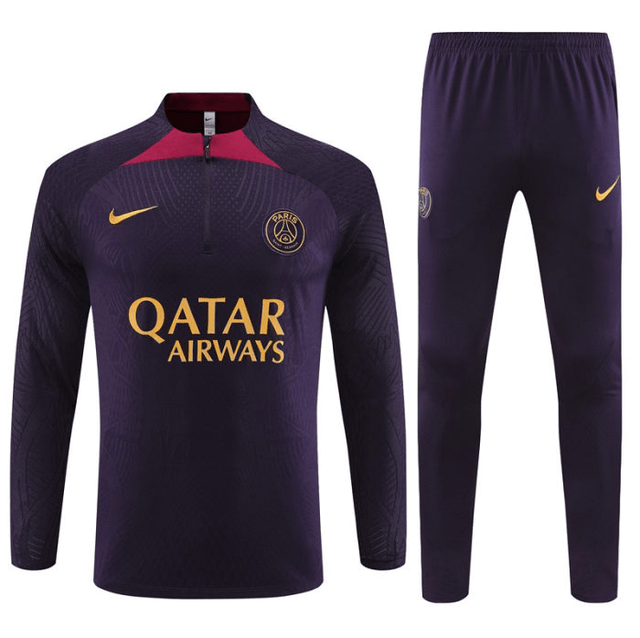 Adulte Paris Saint-Germain F.C.2023-2024 Quick Dry Casual violet 