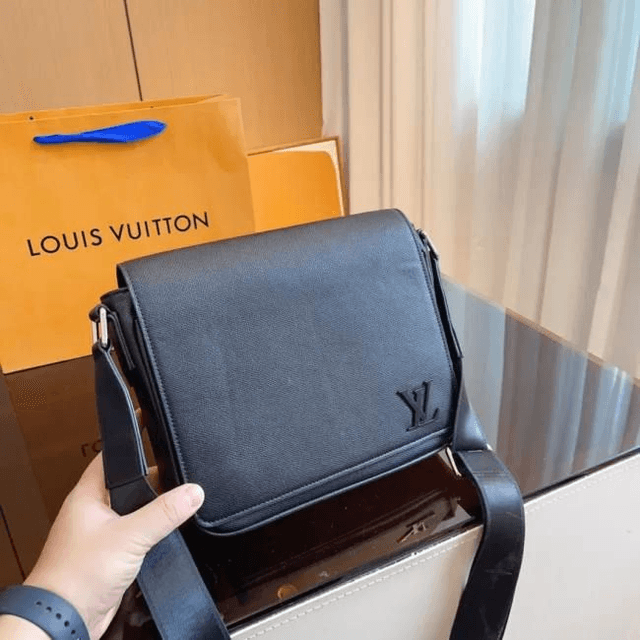 Sac LS VN à bandoulière pour homme tendance 25 x 20 cm