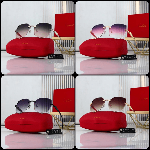 Lunette CRT forme diamant polygone pour femme, luxe et classe