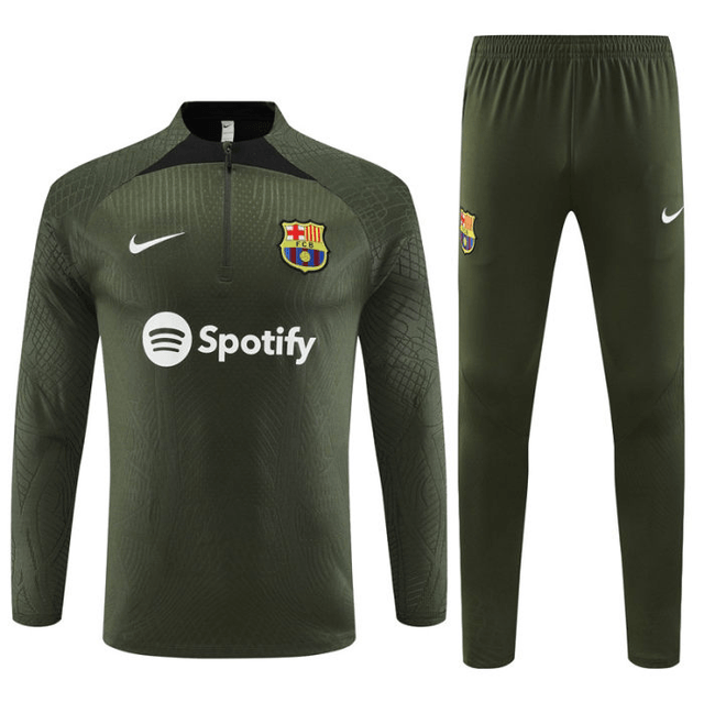 Adulte FC Barcelone 2023-2024 Quick Dry Casual vert