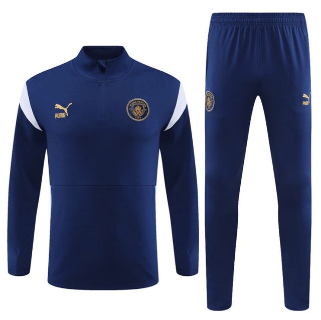 Adulte Manchester City F.C. 2023-2024 Quick Dry Casual bleu 