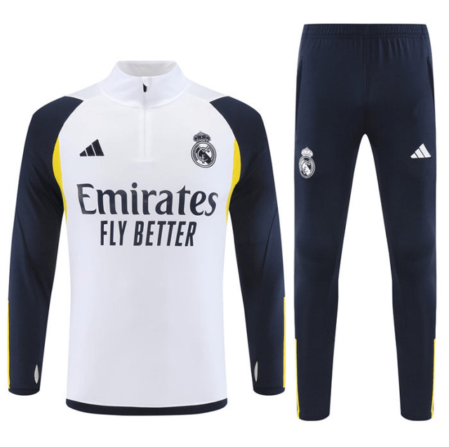 Adult Real Madrid CF 2023-2024 Quick Dry Casual blanc 