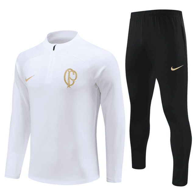 Adulte Sport Club Corinthians Paulista 2023-2024 Quick Dry Casual blanc