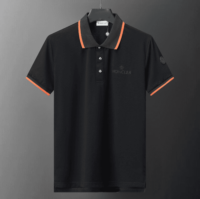 Polo MCLR à manches courtes décontracté simple d&#039;été pour hommes 