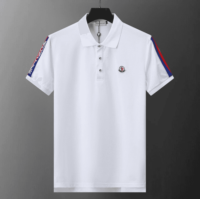 Polo MCLR d&#039;été simple décontracté à manches courtes pour hommes 