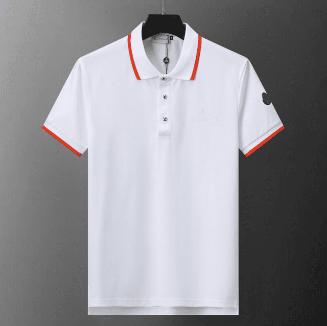Polo MCLR d&#039;été pour hommes, nouveau, simple, décontracté, à manches courtes.